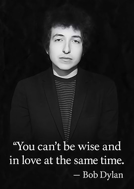 Bob Dylan poster / Ae22