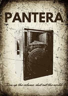 Pantera Music Poster