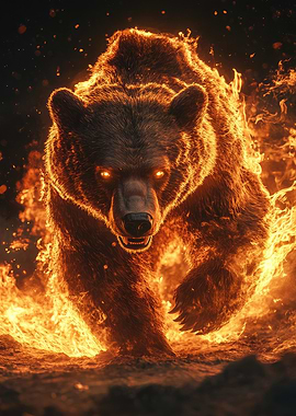Fiery Bear