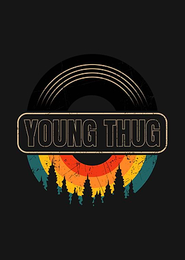 Young Thug Retro Vinyl