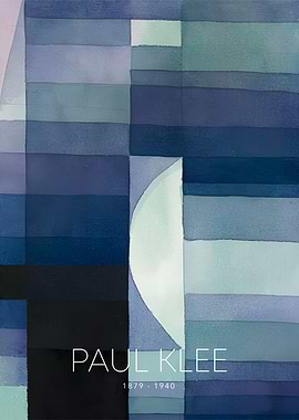 Paul Klee Abstract Watercolor