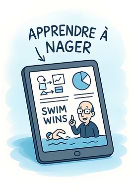 Learn to Swim: Theory vs Practice