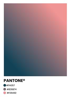 Pantone Color Gradient