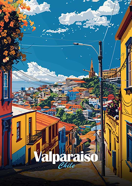 Valparaiso Cityscape