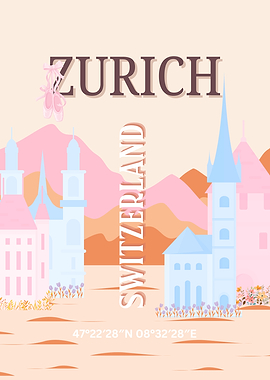 Zurich, Switzerland Cityscape