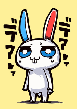 Cute Bunny Illustration