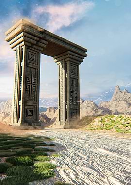 Ancient Stone Gateway