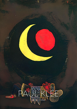 Paul Klee Yellow Moon and Red Sun