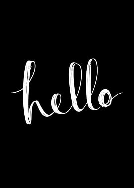 Hello Hand Lettering