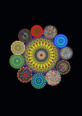 Colorful Mandala Art