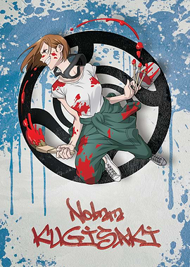 JJK Nobara Kugisaki Graffiti style