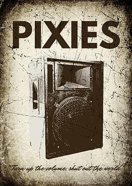 Pixies Music Poster
