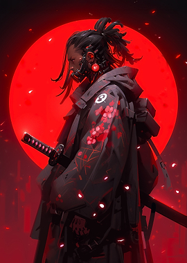Cyberpunk Samurai