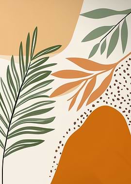 Abstract Tropical Leaves