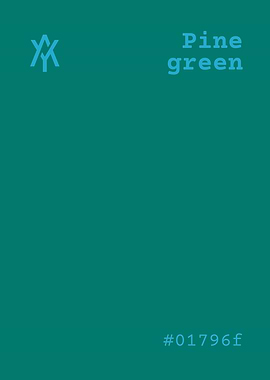 Pine Green Color Palette