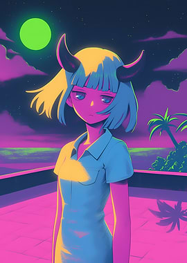 Neon Demon Girl