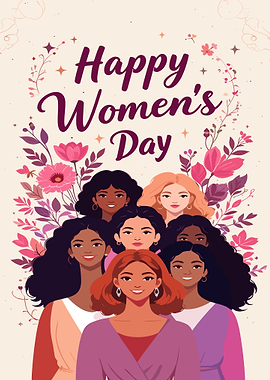 Happy Women's Day Card