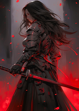 Samurai Warrior Woman