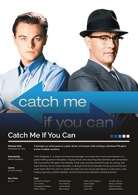 Catch Me If You Can Movie Poster