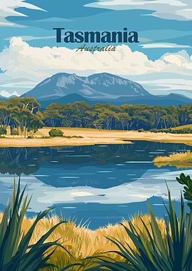 Tasmania Landscape Poster
