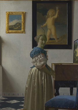 Woman at the Virginal