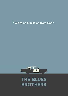 The Blues Brothers Movie Poster