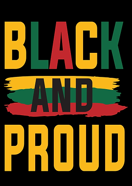 Black and Proud Graphic