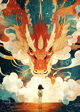 Dragon and Girl