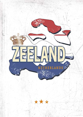 Zeeland Netherlands Map