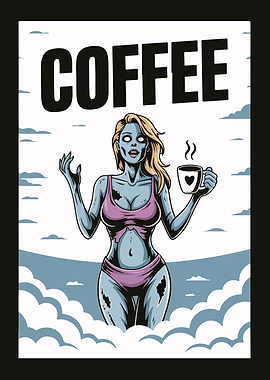 Zombie Coffee Girl