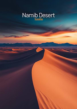 Namib Desert Sunset