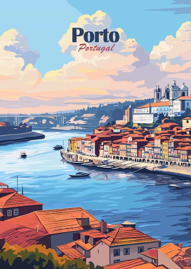 Porto, Portugal Cityscape