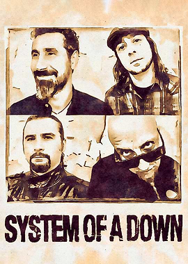 System of a Down Band Art