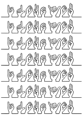 American Sign Language Alphabet