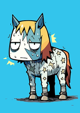 Tired Starry Horse