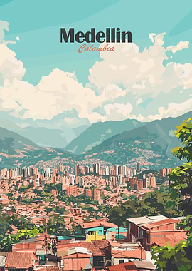 Medellin Cityscape
