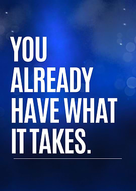 Motivational Quote Poster