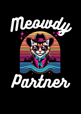 Meowdy Partner Cat Design