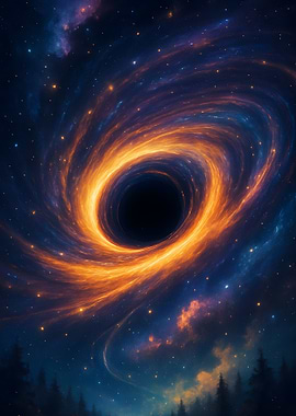 Black Hole in Space