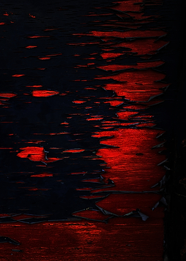 Red and Black Abstract Texture