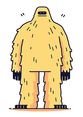 Yellow Furry Creature