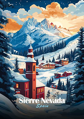 Sierra Nevada Spain Mountain Village