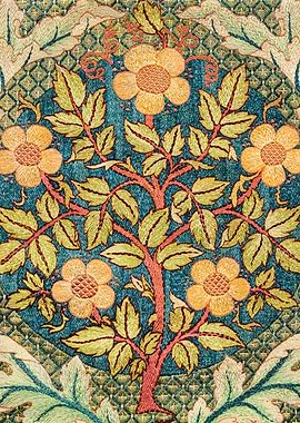 Embroidered Floral Pattern