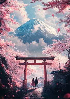 Cherry Blossom Gate