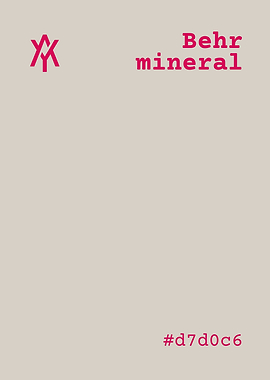 Behr Mineral Paint Color