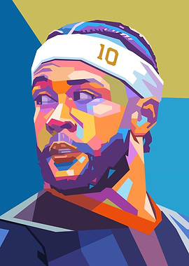 Memphis Depay Pop Art Portrait