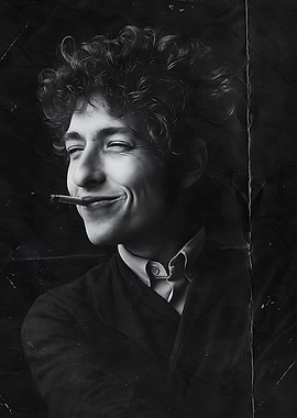 Bob Dylan vintage Portrait / Ea24