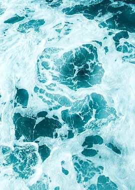 Turquoise Ocean Waves
