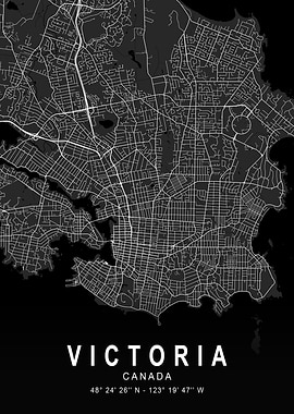 Victoria Dark Map