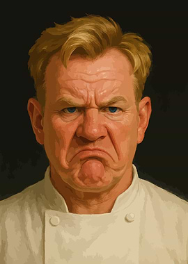 Gordon Ramsay Portrait
